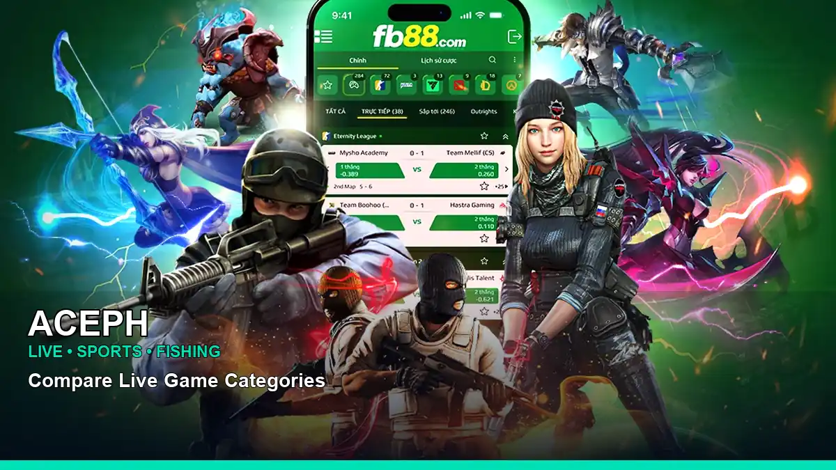 ACEPH sports betting and arcade games for Philippine players