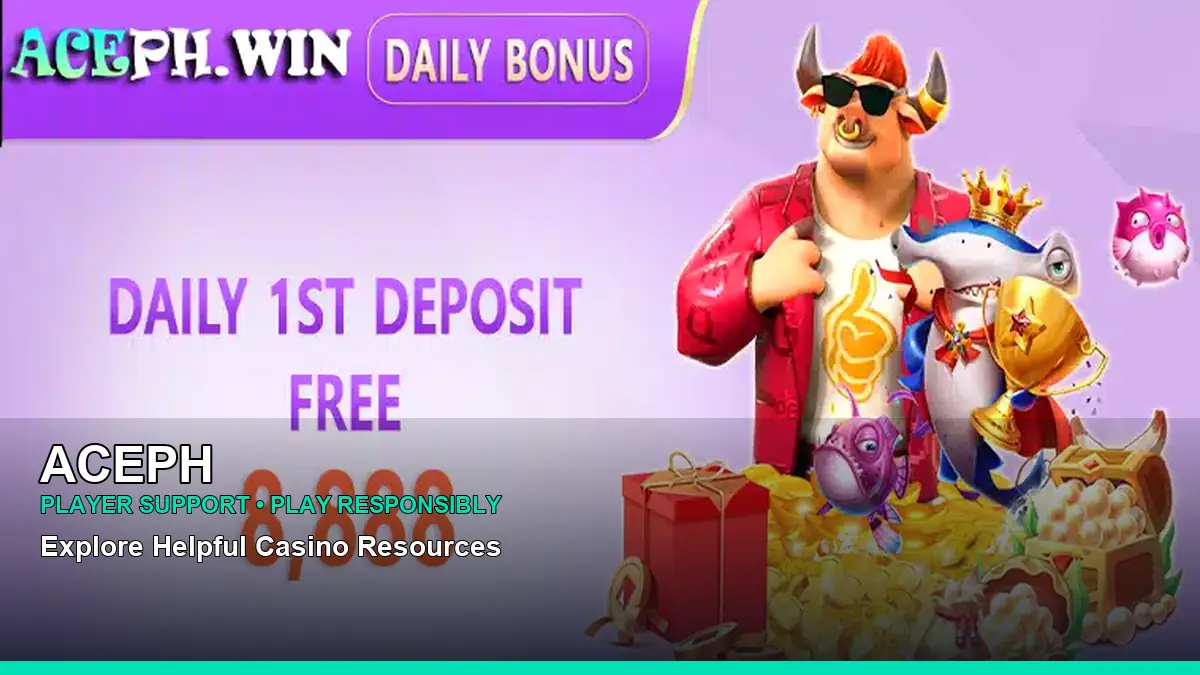 ACEPH casino terms and player information for the Philippines